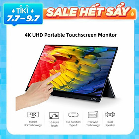 Màn hình cảm ứng 4K 14 inch GMK KD1 di động độ phân giải 3840*2160 với dung cảm ứng 10 điểm