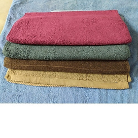 Mua Combo 2 khăn tắm 100% cotton xuất dư  Hàn siêu mịn KT: 40cm x 80cm