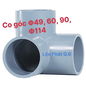 Mua Co Góc 3 Hướng  Cút 3 Nhánh  Tê Ngã 3 Nhựa PVC 49  60  90  114  phụ kiện ống nước PVC