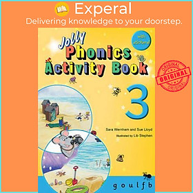 Sách - Jolly Phonics Activity Book 3 : in Precursive Letters (British English ed by Sara Wernham (UK edition, paperback)