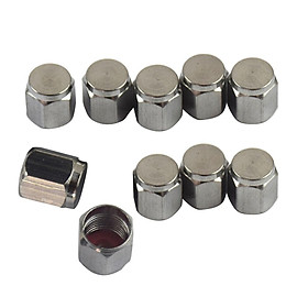 10x Car  Valve  Motorcycle Dust Cover Trunks Screw-on Caps Accessory