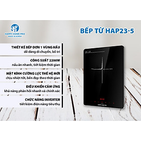 Mua Bếp Từ Đơn HAP23-5-  Hàng Chính Hãng Happy Home Pro