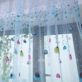 Mua Rèm cửa voan hoa trái tim (1x2m  1x2.7m)
