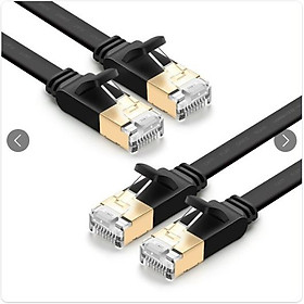 Mua Cáp mạng 2 đầu đúc Cat7 UTP dạng dẹt UGREEN 11261 2M 11262 3M 11263 5M 11264 8M 11266 15M Hàng chính hãng