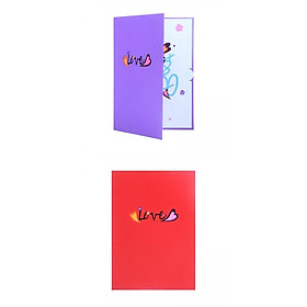 2x Popup Cards Gifts 3D Mother Day Card Daughter Grandma Greeting