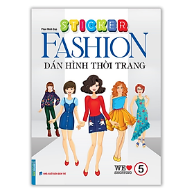 Ảnh bìa Sách - Sticker Fashion Dán hình thời trang tập 5