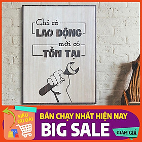 Mua Tranh Gỗ TBIG tạo động lực làm việc  học tập thiết kế hiện đại  sang trọng treo văn phòng công ty  quá cafe  góc học tập