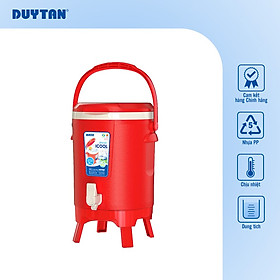 Bình đá giữ nhiệt nhựa DUY TÂN Icool 6 lít có vòi tiện lợi