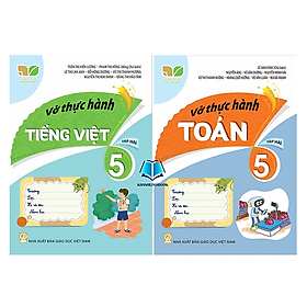 Sách - Combo Vở thực hành toán + tiếng việt 5 - tập 2 ( kết nối )