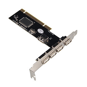 PCI to USB2.0 Multi Ports Extender Adapter USB Expansion Card for Computer