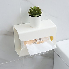 Mua Hộp đựng khăn giấy  vật dụng dán tường phòng ăn  phòng khách  tắm  nhà vệ sinh tiện dụng - Henrysa