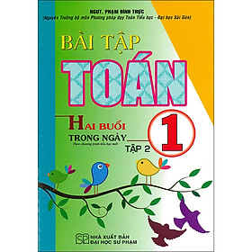 Bài Tập Toán 1 – Tập 2 (Hai Buổi Trong Ngày)