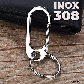 Móc Chìa Khóa INOX 308 Cao Cấp Cài Lưng Quần