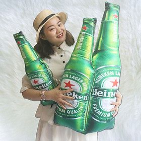 Mua Gối Ôm 3D Chai Bia Ken (80cm)