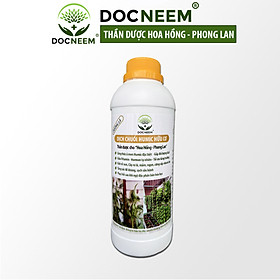 Phân bón hữu cơ dịch chuối DOCNEEM, phân bón cho phong lan, hoa hồng, cây cảnh kích rễ, kích kei, chồi, mầm, chai 1 lít