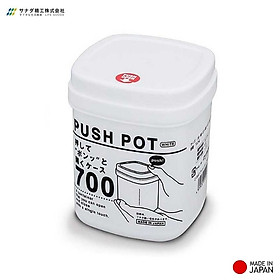 Mua Hộp nhựa đựng thực phẩm Sanada Push Pot - Hàng nội địa Nhật Bản