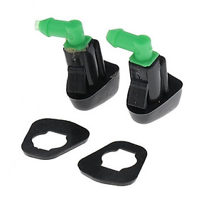 2X Pair Water Spray Nozzles Windshield