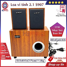 Mua Loa vi tính 2.1 H2Pro S907 11W-nhạc hay-bass ấm  loa máy tính cao cấp nhỏ gọn giá rẻ