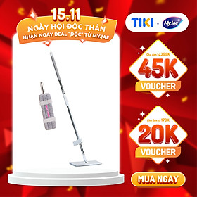 Mua Cây lau nhà tự vắt thông minh sợi microfiber