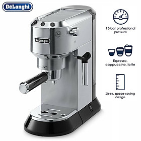 Mua Máy pha cà phê cao cấp nhãn hiệu Delonghi EC685.M công suất 1300W  dung tích 1 1 lít - Hàng Nhập Khẩu