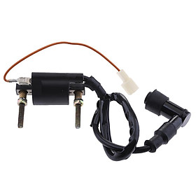 Black Motorcycle Ignition Coil for Yamaha PW80 Peewee 80cc Dirt Bike