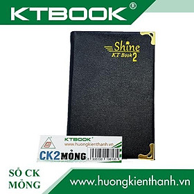 Gói 5 cuốn Sổ ghi chép Bìa Da Đen cao cấp KTBOOK KT 2 dòng kẻ ngang khổ 8