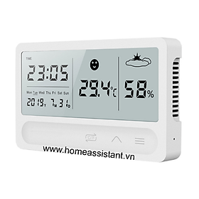 Mua Nhiệt Ẩm Kế Đồng Hồ Đo Nhiệt Độ Độ Ẩm Màn Hình Lớn NAK01