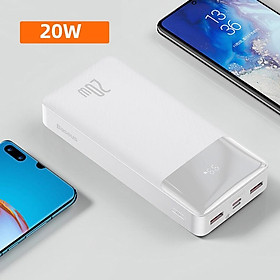 Mua Sạc dự phòng Baseus hỗ trợ sạc nhanh cho các thiết bị hệ điều hành Android/iOS 30000mAh/20000mAh/10000mAh cao cấp