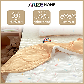 Chăn Chần Bông Arize Vải Microfiber Rainbow 1.5x2m