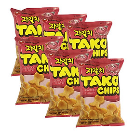 Combo 6 Gói Bánh Snack Tako Nongshim (60g / Gói)