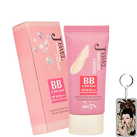 Kem Lót BB Đa Chức Năng Mira Jewel Wrinkle Care & Whitening Hàn Quốc 30ml tặng kmf móc khoá