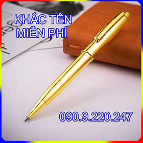 (Gift) Bút ký khắc tên cao cấp Doanh nhân LC 021, mực bi đều ở mọi góc nghiêng