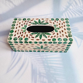 Mua Hộp Đựng Giấy Khảm Trai Thủ Công Hộp Giấy Ăn Để Bàn  Phòng Ăn Khách Sạn  Resort  Chụp Ảnh Trang Trí