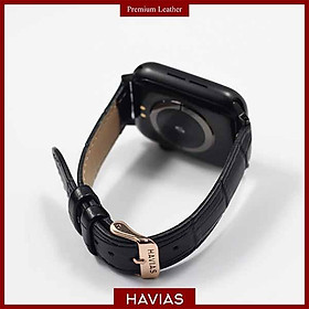 Dây đồng hồ HAVIAS Tradis dành cho Apple Watch - Khóa Trắng Bạc (Silver) - Chính hãng tại HAVIAS