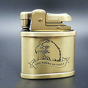 Mua Vỏ Hột Quẹt Bật Lửa Xăng Đá G.Horse Họa Tiết Hình Đại Bàng Đẹp Độc Lạ - Dùng Xăng Bấc Đá Cao Cấp
