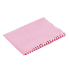 2X Reusable Cleaning Cloth Guitar Dust- Polishing Clean Tool Cleaner Pink