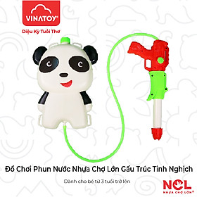 Đồ Chơi Phun Nước Nhựa Chợ Lớn hình Gấu Trúc - M1778-BB89