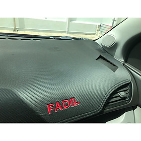 Thảm Taplo ô tô Vinfast Fadil Da Vân Carbon Cao cấp - Hàng chuẩn loại 1- Giá tận xưởng