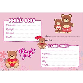 Mua PHIẾU GIAO PHIẾU SHIP 50 Tờ