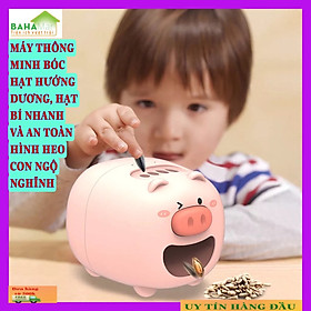 Mua MÁY THÔNG MINH BÓC HẠT HƯỚNG DƯƠNG  HẠT BÍ NHANH VÀ AN TOÀN HÌNH HEO CON NGỘ NGHĨNH  BAHAMAR  Tách vỏ hạt một cách hiệu quả cao  động cơ giảm mô-men xoắn lớn phối hợp với phát hiện quang học để giảm thiệt hại khi mở vỏ