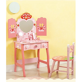 Mua Bàn trang điểm gương tim cho bé