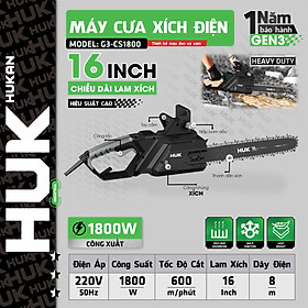 Mua MÁY CƯA XÍCH ĐIỆN 1800W G3-CS1800 HUKAN -HÀNG CHÍNH HÃNG