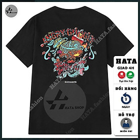 Áo thun unisex tay lỡ, Áo thun nam nữ đẹp HATA Fashion in Angry Gungle QTL692