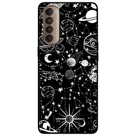 Ốp lưng dành cho Oppo Reno 4 Pro mẫu Hệ Mặt Trời Trắng Đen