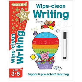 Gold Stars - Wipe-clean Writing Ages 3-5