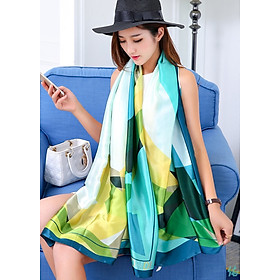 Khăn choàng cổ lụa hàn châu slh21