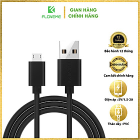 Mua Flomi / Floveme phù hợp với cáp dữ liệu bốn lõi Android Đầu hợp kim nhôm dài 30cm1m2m3m cáp sạc điện thoại di động - Hàng chính hãng