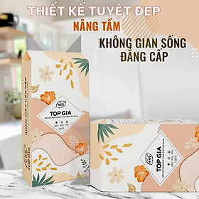 Mua Thùng 4 gói lớn giấy rút SẮC HẠ Topgia mẫu mới siêu hot mềm mịn an toàn cho mọi loại da