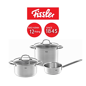 Bộ nồi inox cao cấp Fissler San Francisco 3 món - Hàng chính hãng