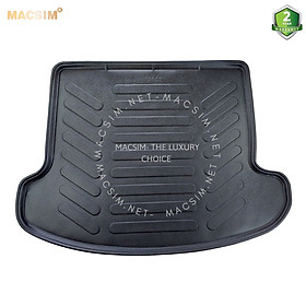 Thảm lót cốp ô tô Nissan Qashqai + 2 First Generation (J10) (2006-2013) MACSIM màu đen – TPU cao cấp, chuẩn form, dễ vệ sinh